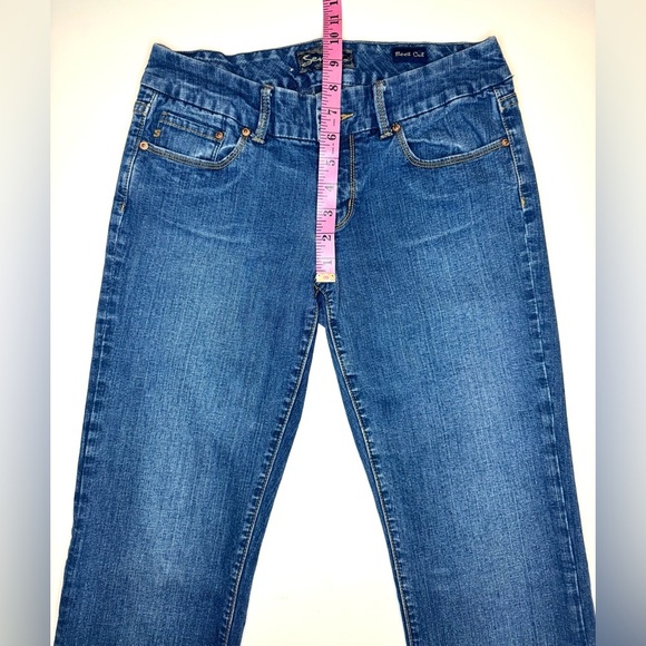 Seven7 Women's Bootcut Blue Jeans Size- 31 - Picture 6 of 9